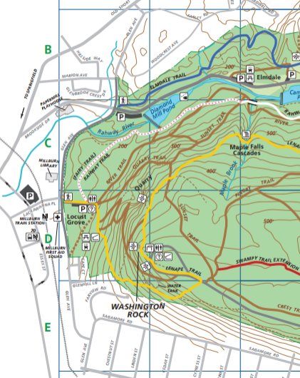South Mountain Reservation Trail Map
