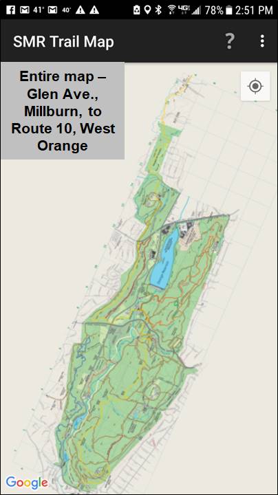 South Mountain Reservation Map Android Trail Map App – South Mountain Conservancy